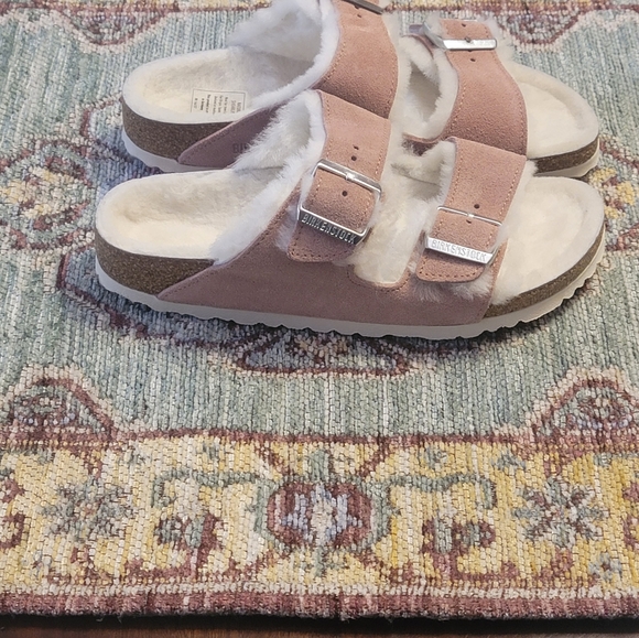 Birkenstock Arizona Shearling Lined Sandal - Picture 8 of 9